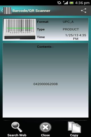 Barcode/QR Scanner截图1