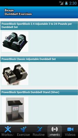 Dumbbell for Biceps截图4