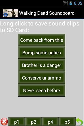 Walking Dead Soundboard截图2