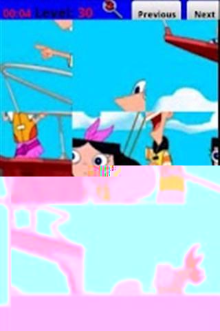 Phineas Ferb Puzzle截图1