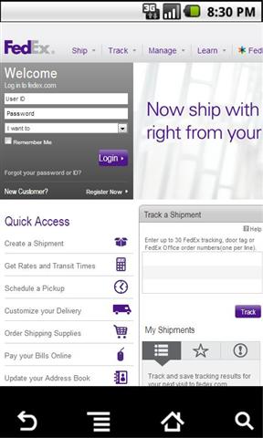 联邦快递在线2013 Fedex Online 2013截图4