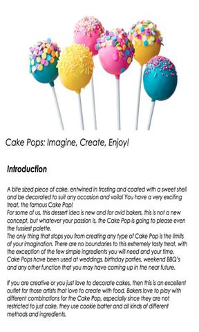 Cake Pops: Recipes & More!截图1