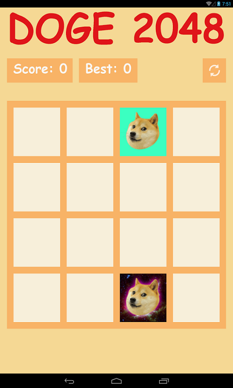 DOGE 2048截图4