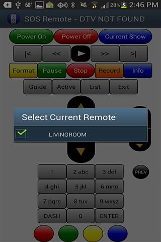 遥控器 SOS DTV Remote截图3