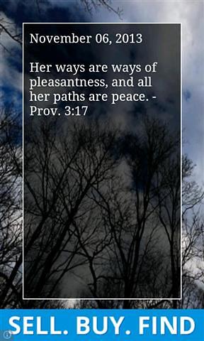 Psalms & Proverbs Daily Verses截图1