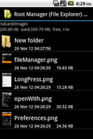 Root Manager (File Explorer) Lite截图2