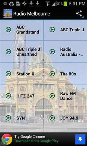 墨尔本电台 Radio Melbourne截图1