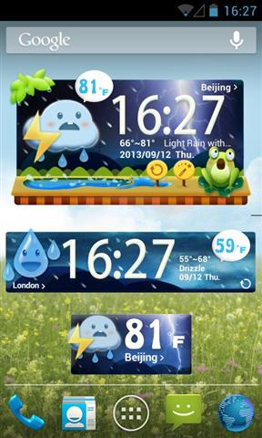 Cute Garden Style Reward GO Weather EX截图2