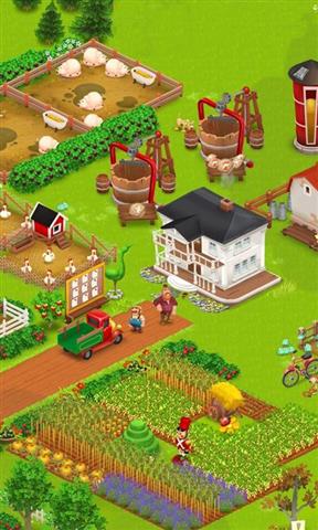 Hay Day New Years Wallpaper截图2