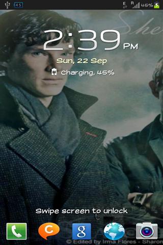 Sherlock Scrolling Wallpaper截图1