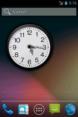 Clock HD Widget wall截图2