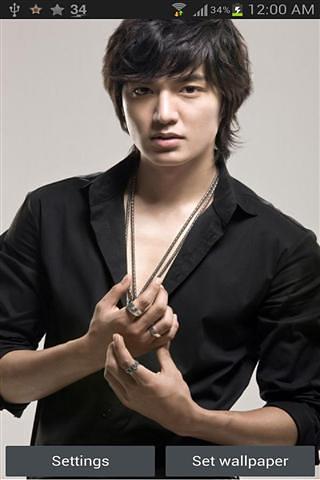 Lee Min Ho Live Wallpapers截图2