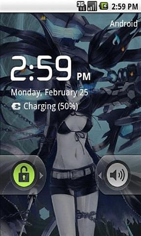 Black_Rock_Shooter LWP截图2