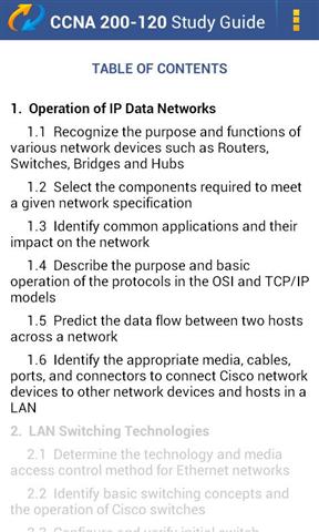 学习指南演示 CCNA 200-120 Demo截图2