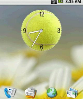 网球时钟插件截图1