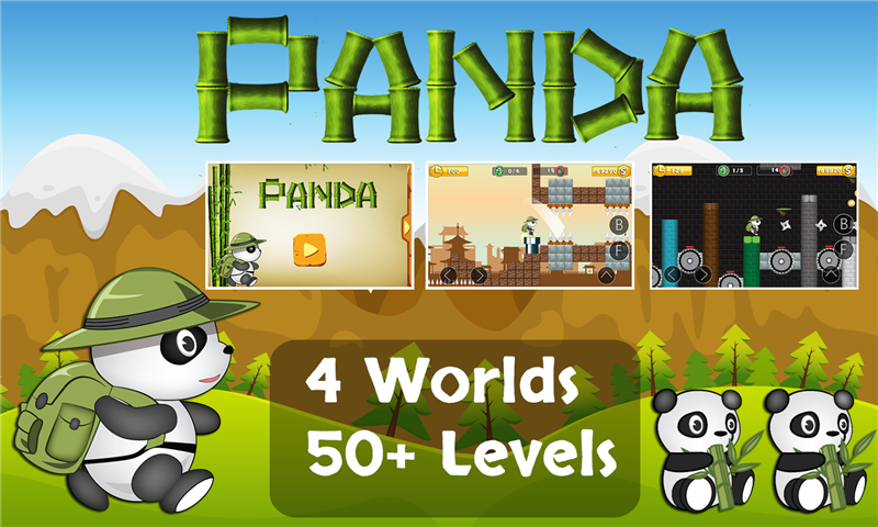 忍者熊猫  Ninja Panda截图1