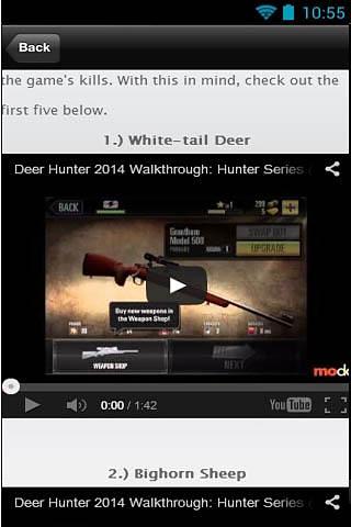 Deer Hunter 2014 Cheats截图2