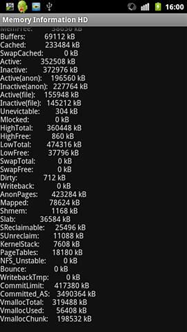 Memory Information HD截图1