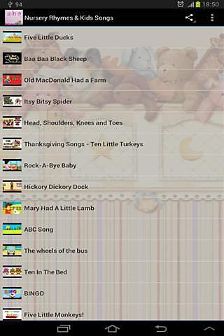 童谣儿歌 Nursery Rhymes & Kids Songs截图3