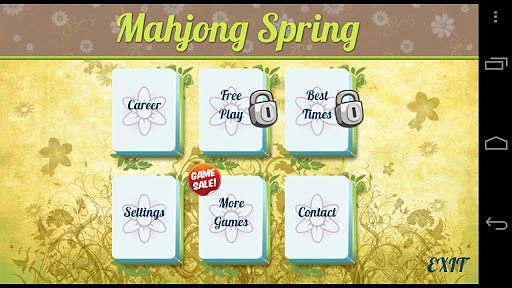 Mahjong Spring Free截图1