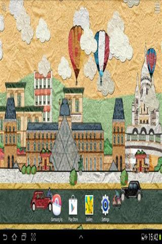 Paper Paris Live Wallpaper截图3