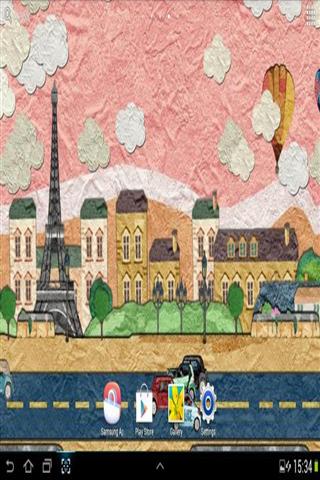 Paper Paris Live Wallpaper截图5