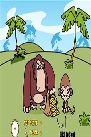 猴子偷香蕉 Monkey Stealing Bananas截图1