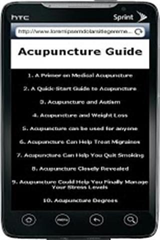 Acupuncture Method截图2