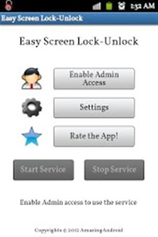 容易的屏幕锁 Easy Screen Lock截图3