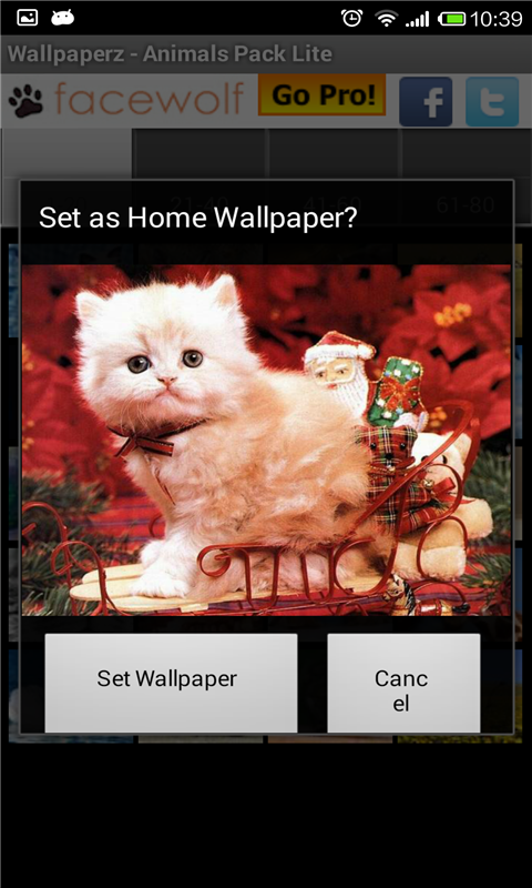 Wallpaperz - Animals Pack Lite截图4