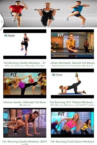 脂肪燃烧的训练 Fat Burning Workouts截图2