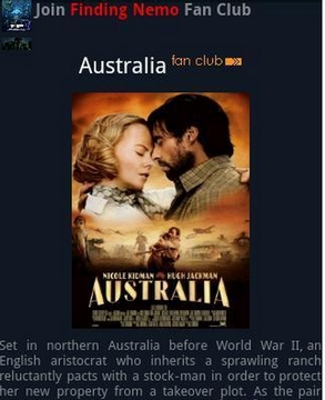 “澳大利亚”的粉丝截图