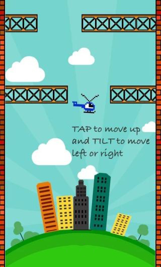飞翔的直升机  Flappy Captor截图2