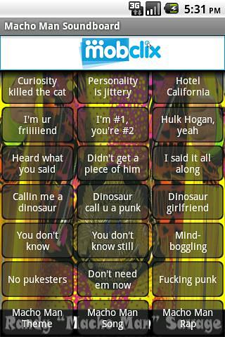 Macho Man Soundboard截图1