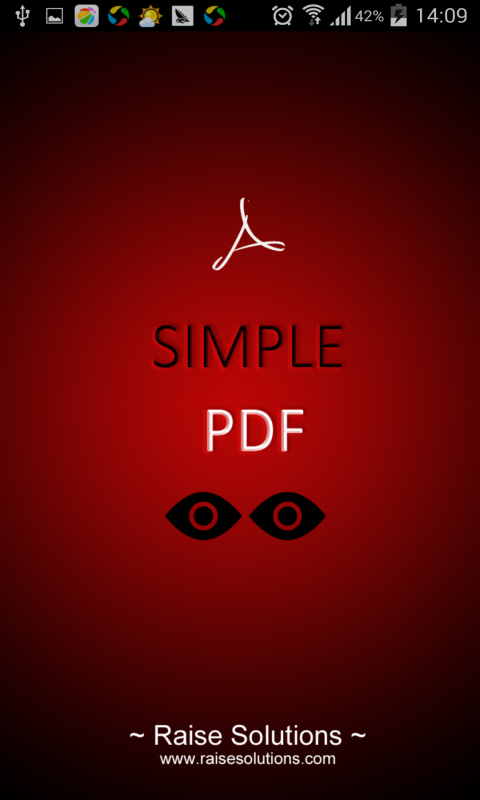 Simple PDF Reader截图1