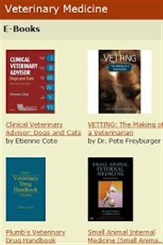 Veterinary Medicine E-Books截图2