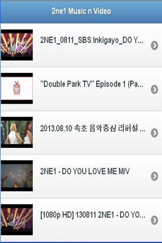 2ne1 Music n Video截图2