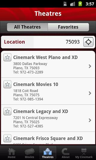 Cinemark剧院截图2